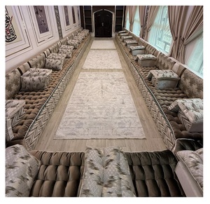 โซฟาสไตล์มาจลิสแบบอาหรับ ดีไซน์คลาสสิก ชุดห้องนั่งเล่นหรูหรา ที่นั่งเข้ามุมสุดหรู ดีไซน์ประหยัดพื้นที่ - Product Image 1