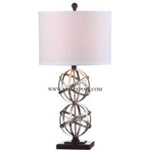 Silver Ware and Gold Table Decoration Home and Wedding Classic <b>Lights</b> Lamps Deluxe Quality Large Size Indoor Fancy Bedside Lamps - Product Image 2