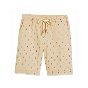Shorts d'été 100 % coton, unis, décontractés, à taille élastique, personnalisables par sublimation, séchage rapide, pour la course 2026 - Product Image 1