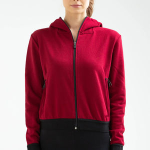 Sweat à capuche zippé pour femme, coupe classique, en molleton 100% coton épais, manches longues, chaud, imprimé personnalisé sur le devant, style streetwear, 2026 Best - Product Image 6