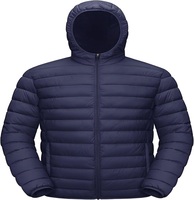 Veste d'hiver pour homme personnalisée, à capuche, nouvelle mode, 100% polyester, épaisse, imperméable, coupe-vent, respirante, grande taille