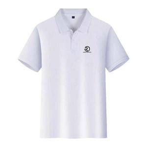 Camiseta ligera de talla grande para hombre para Polos, nuevo diseño, camiseta de manga corta, logotipo impreso personalizado, estilo informal transpirable - Product Image 4