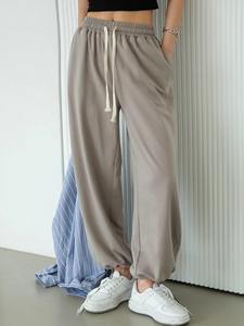 Pantalon de jogging en molleton de coton respirant pour femme pantalon de survêtement de haute qualité pantalon de survêtement vente en gros - Product Image 5