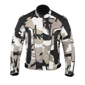Textile <b>Fabric</b> Made Stand Collar Zipper Motorcycle Biker Jacket Direct Factory Supplier New Arrival Motorcycle Cordura Jacket - Product Image 1