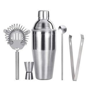 King American Style Professionnel Cocktail Shaker bar outil cadeau shaker à cocktail ensemble de bar shaker à cocktail en acier inoxydable - Product Image 1