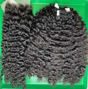 ผมเวอร์จินเวียดนามแท้แบบ Double Drawn ยี่ห้อ CDYHAIRVN  แบบ HD Lace  ไม่ผ่านการแปรรูป  แบบผมหยิก  เกรด 9A Remy  แบบเย็บสองชั้นด้วยเครื่องจักร - Product Image 1