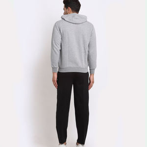 ชุดวอร์มผ้าฝ้าย100% สำหรับผู้ชายชุดวิ่งจ๊อกกิ้งกลางแจ้งน้ำหนักเบากำหนดโลโก้ได้เอง2025 - Product Image 3