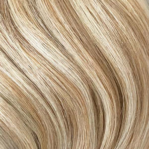 ผมต่อแบบเทป 12A เรมี่ บราซิลเลี่ยน แท้ 100% แบบตรงสีบลอนด์น้ำผึ้งผสมแพลตตินัม # 18/60 - Product Image 2