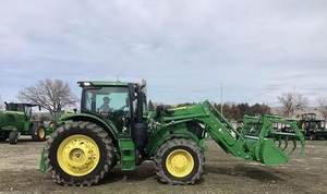 Tracteur agricole John Deere de haute qualité 110 ch 120 ch 130 ch 140 ch Prix des tracteurs agricoles Tracteurs d'occasion - Product Image 6