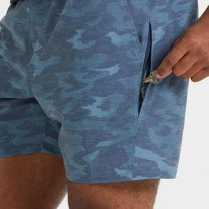 Maillot de bain pour hommes avec doublure en tissu personnalisé Short de bain avec poche secrète en spandex/polyester - Product Image 3
