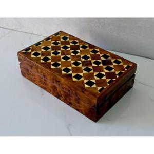 Artesanía de Madera de Tuya Marroquí de Lujo, Hecha a Mano, Raíz de Tuya Natural, Decoración Tradicional Marroquí para el Hogar, Regalo - Product Image 1