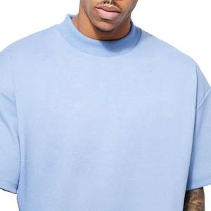 Recién llegado, camiseta personalizada para hombre, ropa de calle, ropa informal lisa en blanco, logotipo transpirable, camiseta de Jersey de algodón 100% para hombre - Product Image 4