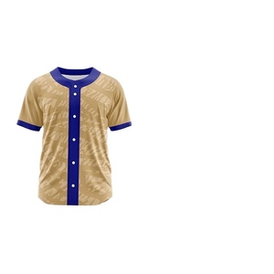 Maillot de baseball personnalisé, impression numérique, nom et numéro de l'équipe, uniforme de baseball, t-shirt de sport hip-hop uni, homme, grande taille - Product Image 4