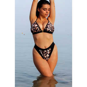Traje de Baño Lumija con Estampado de Leopardo para Mujer, Bikinis y Ropa de Playa, Talla S, 100g, Envío Manual, Shopify - Product Image 3
