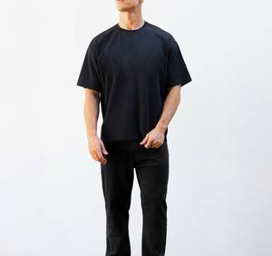 OEM personalizado verano Streetwear Jogger hombres camiseta logotipo personalizado algodón camiseta de alta calidad de gran tamaño camisetas de los hombres - Product Image 3