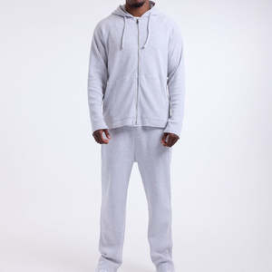 Survêtement surdimensionné pour hommes 100% coton et ensemble pull lourd survêtement logo personnalisé Streetwear survêtements surdimensionnés pour hommes - Product Image 1