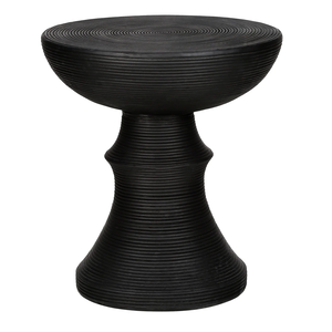 Mesa Auxiliar de Aluminio de Estilo Moderno con Tapa Redonda de Metal, Mesa Plegable Hecha a Mano para Sala de Estar o Dormitorio - Product Image 1