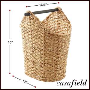 <b>Toilet</b> Paper <b>Roll</b> <b>Holder</b> Storage Basket Handmade Storage Basket Wholesale eco-friendly Made by VgreenArt from Vietnam - Product Image 5