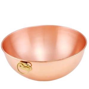 Nouveau bol mélangeur en cuivre fabriqué en Inde pour l'organisation de la maison cuisine salon hôtel restaurant pour les collations vente en gros - Product Image 6