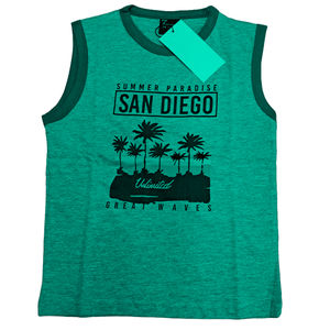 Débardeur sans manches en coton pour hommes Logo personnalisé OEM grande taille respirant musculation Fitness sport muscle gilet - Product Image 3