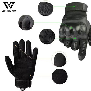 Gants de moto compatibles avec les écrans tactiles, en cuir, imperméables, protection UV, performance pour hommes - Product Image 2