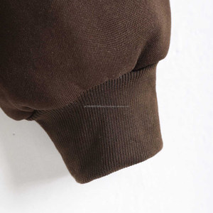 Sweat-shirts et pulls à capuche pour hommes 445GSM, vêtements en coton personnalisés, fermeture éclair, style streetwear, taille zippée - Product Image 6