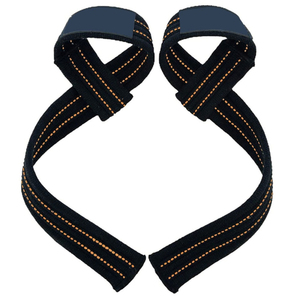Sangles de musculation personnalisées avec logo de salle de sport, en coton, cuir, polyester, légères, confortables, sans élasticité, utilisation universelle - Product Image 2