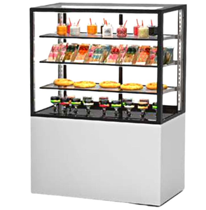 Vitrina Exhibidora de Alimentos Calientes con Frente y Reverso de Vidrio y Madera, Eléctrica 220V, Lista para Enviar - Product Image 3