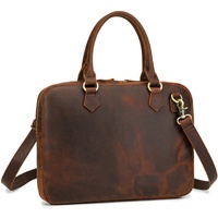 Sac messager pour ordinateur portable en cuir véritable pour homme, tendance, personnalisé, imperméable, léger, sacoche d'affaires avec bandoulière