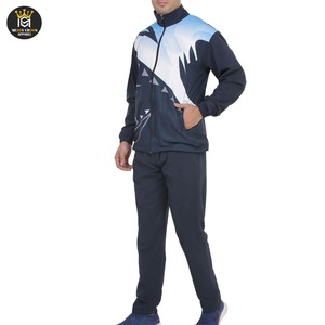 <b>Top</b> Quality Men's Sublimation Tracksuit Sportswear Training Wear Jogging Tracksuits Sets Windbreaker Sublimation Tracksuit - Product Image 5
