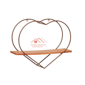 Plaque de rangement murale en forme unique Support triangulaire Étagère murale en métal Support mural en fer Support mural - Product Image 6