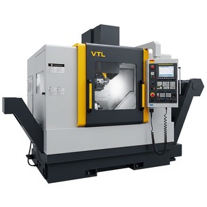 Torno Vertical CNC de Alta Resistencia, Máquina de Corte de Metal Industrial, Alta Precisión y Rendimiento Estable - Product Image 3