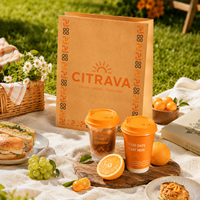 Bolsa de Papel SOS Reciclable y Compostable, Impresa Personalizada, para Panadería, Galletas, Pan y Alimentos