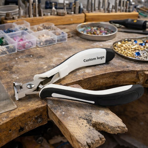 Pince à bec de canard professionnelle de 8 cm pour bijoux, outil robuste résistant à la rouille pour la fabrication, la réparation et l'artisanat de bijoux - Product Image 5