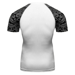 Nouveauté 2026 – Rashguards Homme Imprimés Numériques Respirants et Séchage Rapide – Motifs Cool Requin Monstre Marin MMA BJJ – Personnalisables en Spandex/Polyester - Product Image 6