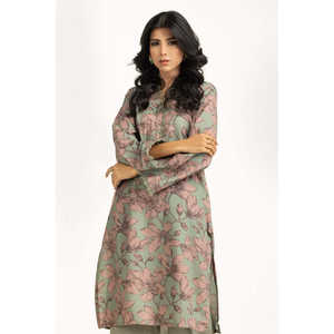 Conjunto de Top y Shorts Estampados de Crepé de Algodón y Viscosa IUSTTS-1364, Conjunto Casual de 2 Piezas para Primavera/Verano, Tallas XS a XL - Product Image 4