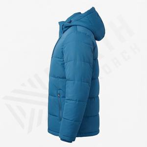 Chaqueta Acolchada Personalizada, Chaqueta de Burbujas, Parka Larga Acolchada de Algodón para Hombre, Elegante, Aislada, Envío DDP, Resistente al Viento, Ropa de Abrigo para la Nieve - Product Image 3