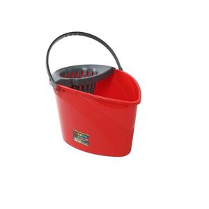 Ensemble de serpillères de nettoyage de sol 14L de haute qualité avec seau à essorage manuel, Vente en gros 2025 à succès - Product Image 1