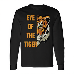 T-shirt promotionnel à manches longues Eye of the Tiger - Product Image 2