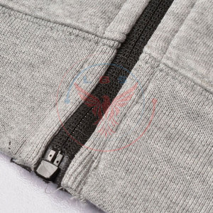 เสื้อฮู้ดสไตล์เฉพาะตัวสั่งทำพิเศษสำหรับฤดูหนาว ทรงหลวมสบาย ผ้าฟลีซ มีกระเป๋าข้าง สีพื้น สีตามสั่ง มีสินค้าในสต็อก - Product Image 4