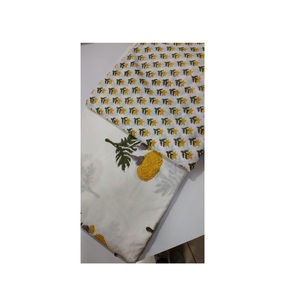 Tela de algodón de lona ecológica ligera de calidad superior para ropa de vestir ropa de cama uso para exportación - Product Image 1