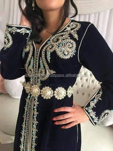 Dernier modèle Broderie sur Caftan pour femmes musulmanes Vêtements islamiques best-seller à Dubaï - Product Image 2