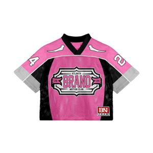 Alta calidad 100% tela de malla de poliéster Unisex diseño personalizado camisetas de fútbol propia marca sublimación camisetas de fútbol - Product Image 5