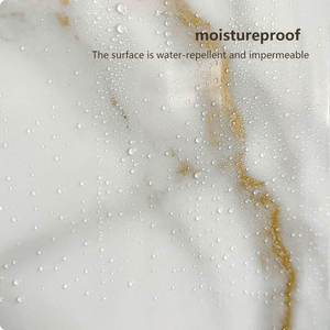 PVC vật nuôi bọt hình nền Sticker lá tấm Tường 1.2m Chiều rộng tự dính bảng đá cẩm thạch - Product Image 5