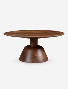 Mesa de Madera Artesanal de Lujo, Mesa de Centro de Madera Maciza con Diseño Elegante para el Hogar, Oficina y Hostelería - Product Image 6