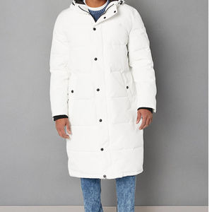 Été chaud hiver vers le bas Parka doudoune à capuche épaissie longue avec chauffage imperméable extérieur vestes hommes hiver à capuche - Product Image 6