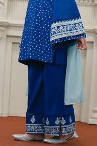 Encantador Traje Tradicional Pakistaní para Niñas, Lehenga Choli con Bordado, Tela Acrílica, Estilo Formal, Multifuncional - Product Image 2