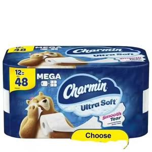 Offre exclusive sur Charmin-Papier hygiénique ultra doux au toucher, 18 méga rouleaux de famille | Rouleaux réguliers Charmin-90 pour les acheteurs en gros - Product Image 6