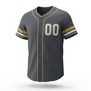 Camiseta de Béisbol Personalizada con Tela Transpirable de Secado Rápido, Corte Holgado para Entrenamiento Deportivo y Uso Diario - Product Image 1