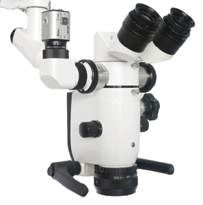Microscope chirurgical LED BOM-320B pour ORL et opération dentaire avec tête binoculaire <span class=keywords><strong>de</strong></span> 0 à 180 degrés avec bras d'équilibre - Product Image 5